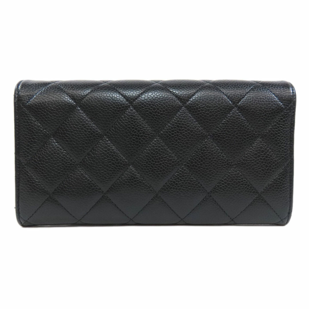 CHANEL - CHANEL マトラッセ ココマーク ゴールド金具 長財布 CHANEL - CHANEL マトラッセ ココマーク ゴールド金具 長財布