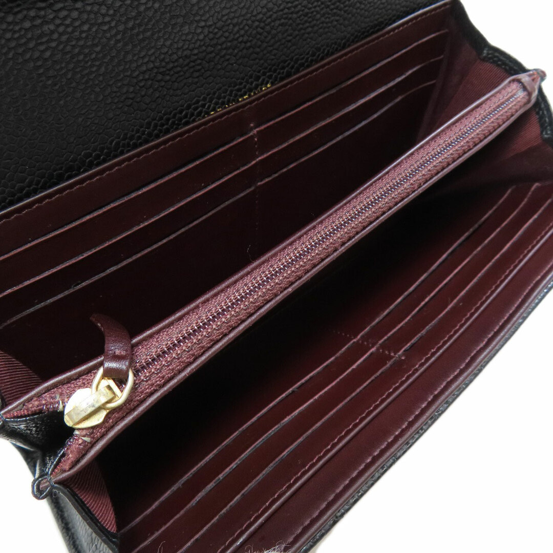 CHANEL - CHANEL マトラッセ ココマーク ゴールド金具 長財布 CHANEL - CHANEL マトラッセ ココマーク ゴールド金具 長財布