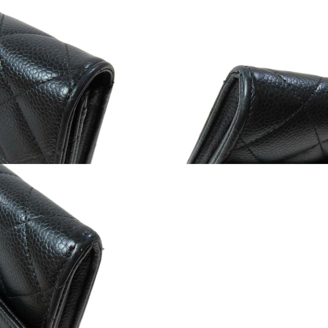 CHANEL - CHANEL マトラッセ ココマーク ゴールド金具 長財布 CHANEL - CHANEL マトラッセ ココマーク ゴールド金具 長財布