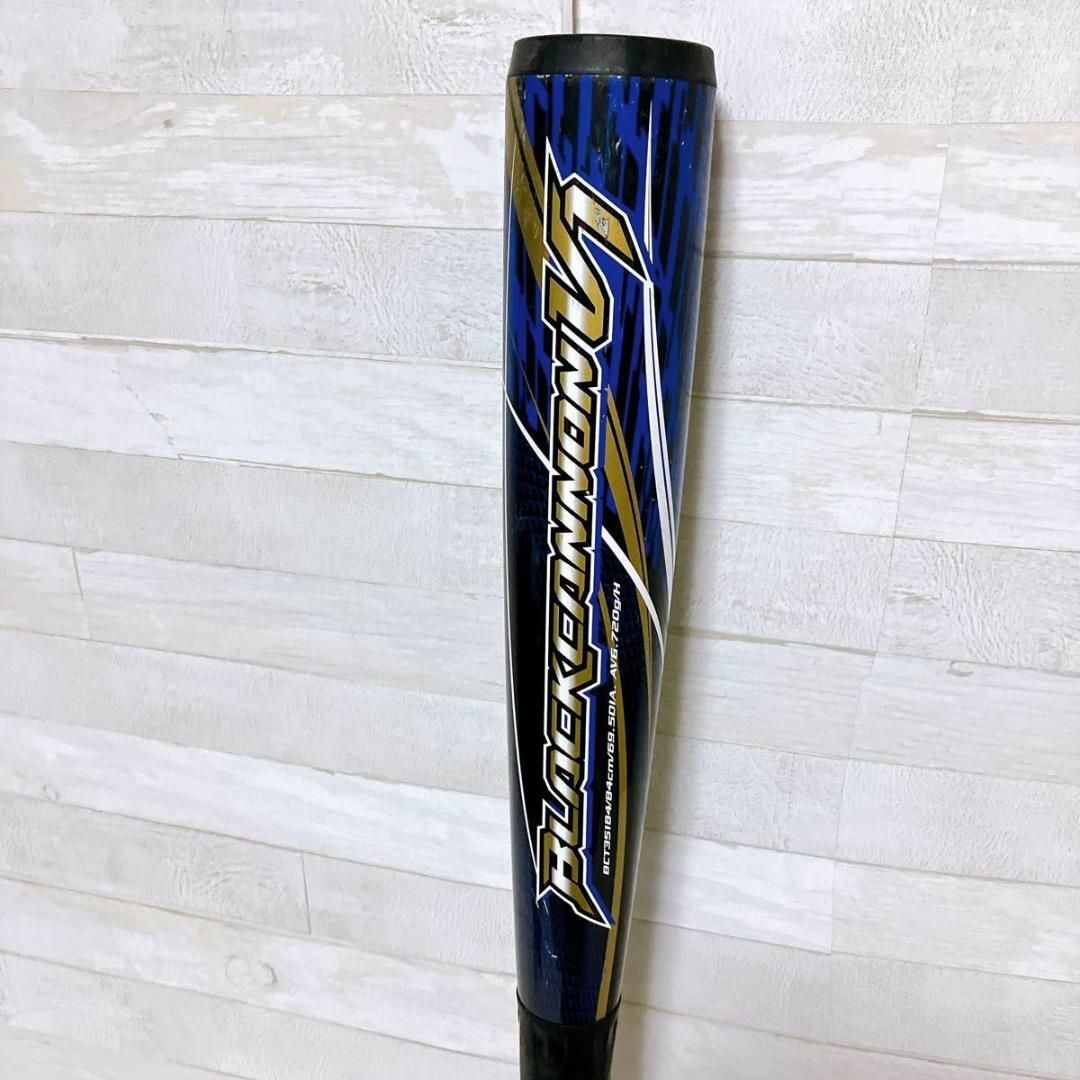 ZETT 一般軟式用 野球バット ブラックキャノンV1 84cm 720g ZETT 一般軟式用 野球バット ブラックキャノンV1 84cm 720g