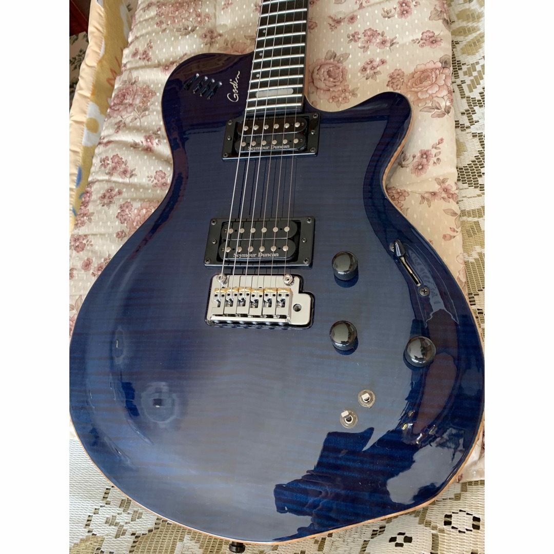 未使用‼️ Godin LGXT -SA Trans Blueギターシンセの通販 by さ 未使用‼️ Godin LGXT -SA Trans Blueギターシンセの通販 by さ