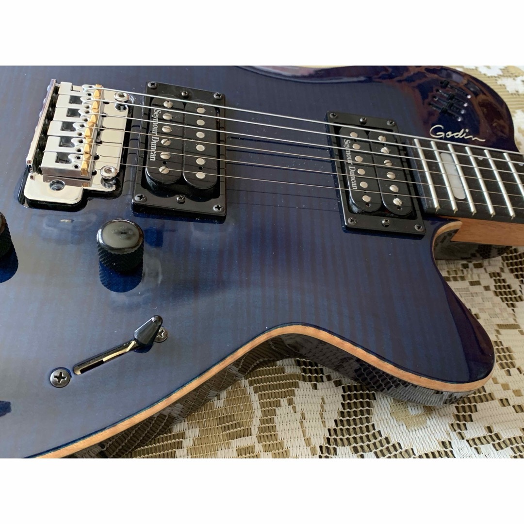 未使用‼️ Godin LGXT -SA Trans Blueギターシンセの通販 by さ 未使用‼️ Godin LGXT -SA Trans Blueギターシンセの通販 by さ
