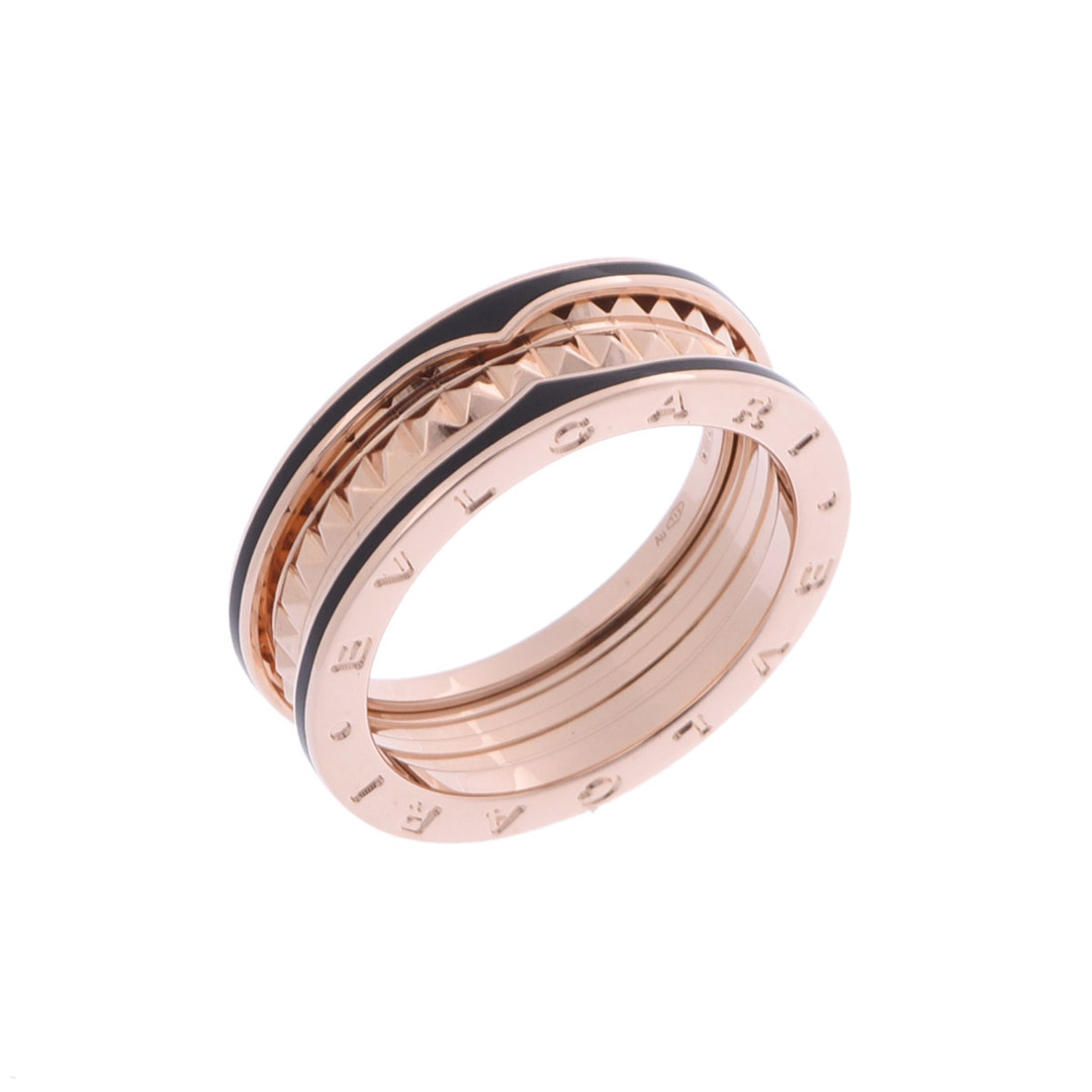 BVLGARI - 中古 ブルガリ BVLGARI レディース リング・指輪 K18ピンクゴールド /ブラックセラミック