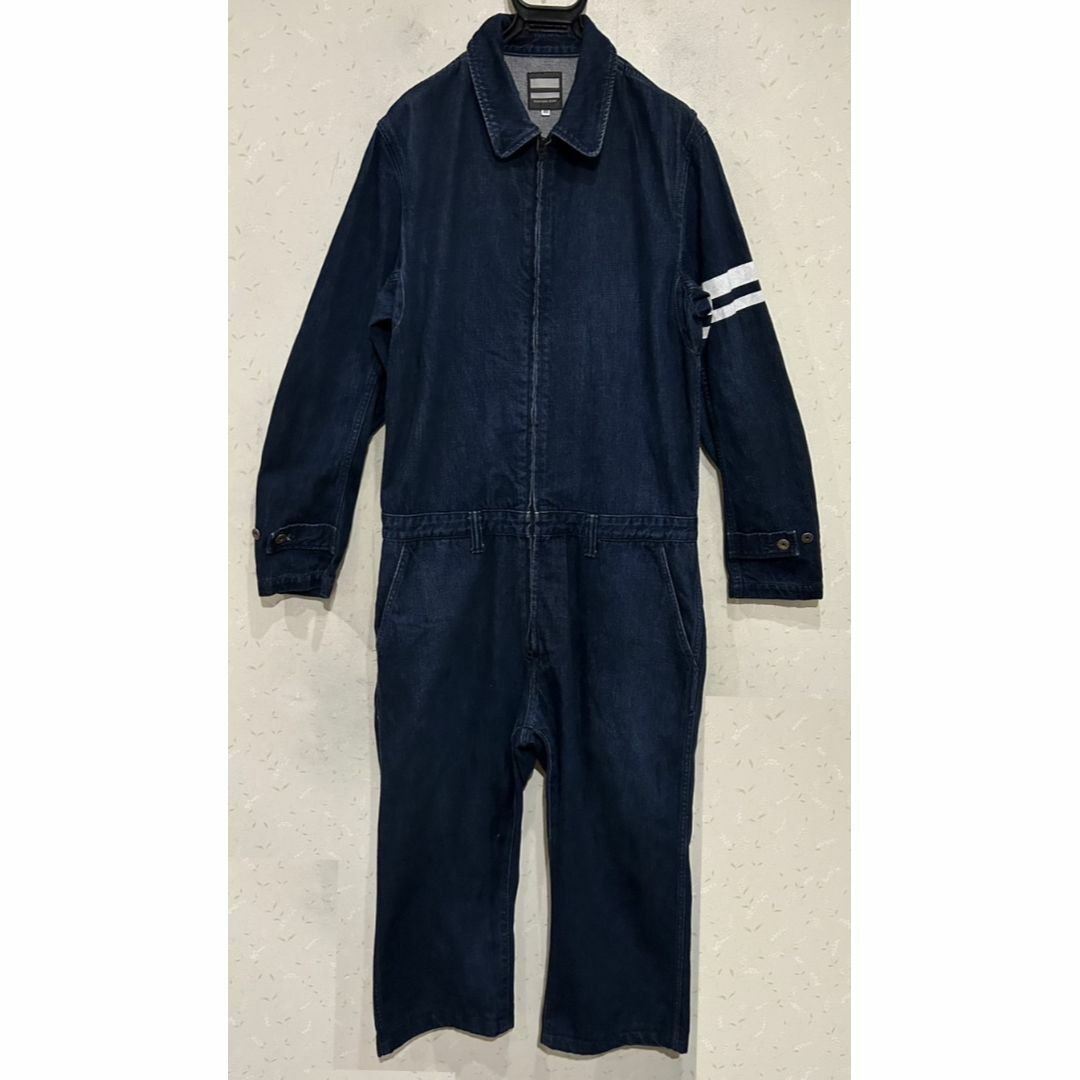 MOMOTARO JEANS - *桃太郎ジーンズ 出陣 メタルボタン つなぎ MOMOTARO JEANS - *桃太郎ジーンズ 出陣 メタルボタン つなぎ