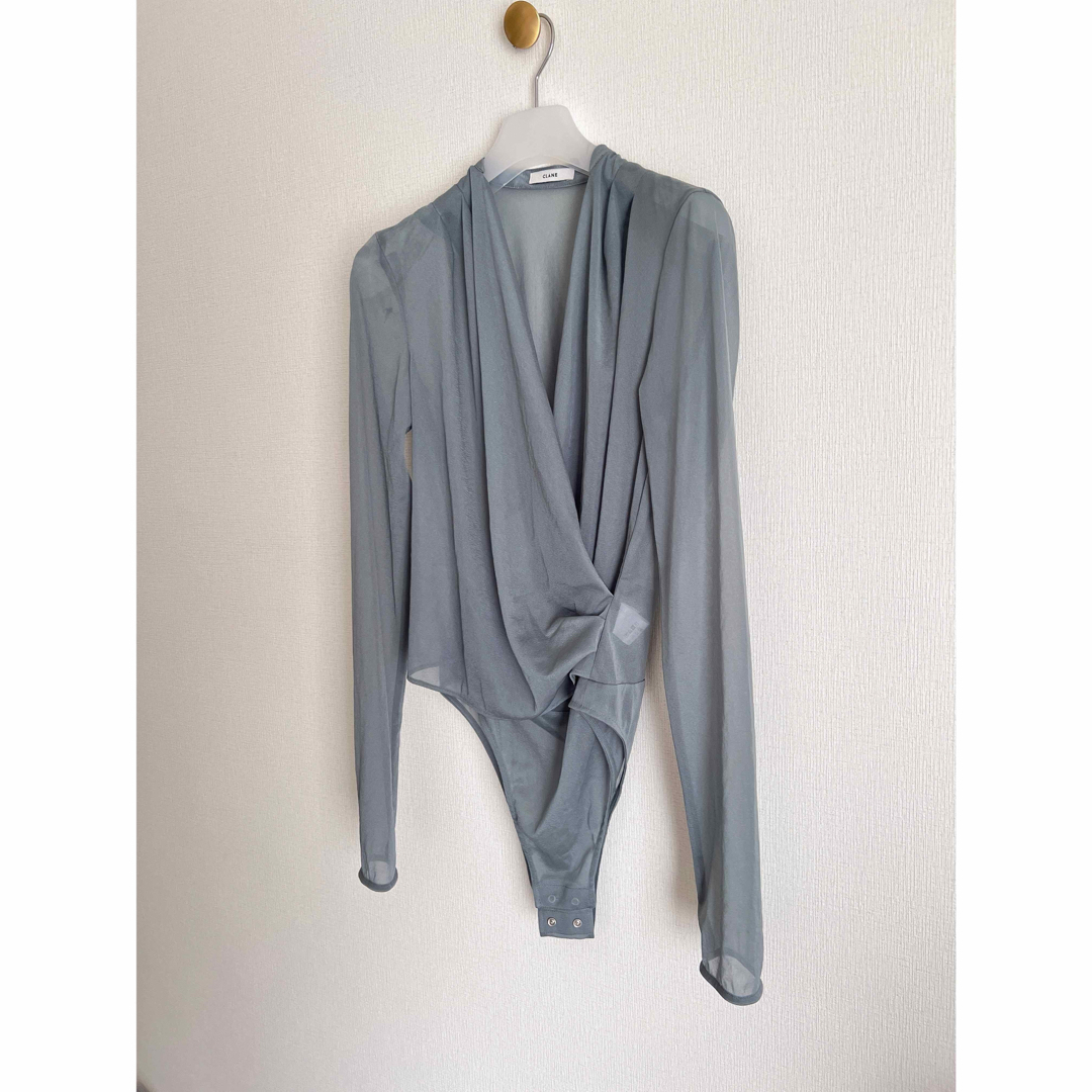 CLANE - CLANE SHEER DRAPE BODY SUITSの通販 by アリ'shop CLANE - CLANE SHEER DRAPE BODY SUITSの通販 by アリ'shop