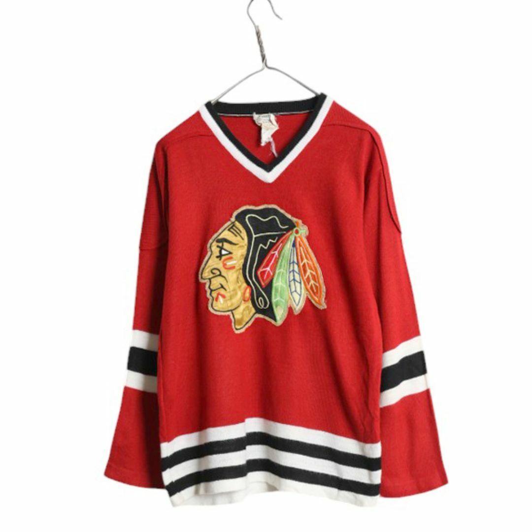 70s NHL オフィシャル シカゴ ブラックホークス ホッケー 70s NHL オフィシャル シカゴ ブラックホークス ホッケー