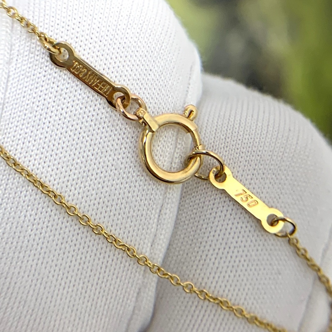 Tiffany K18オープンティアドロップネックレス|レディース Tiffany K18オープンティアドロップネックレス|レディース