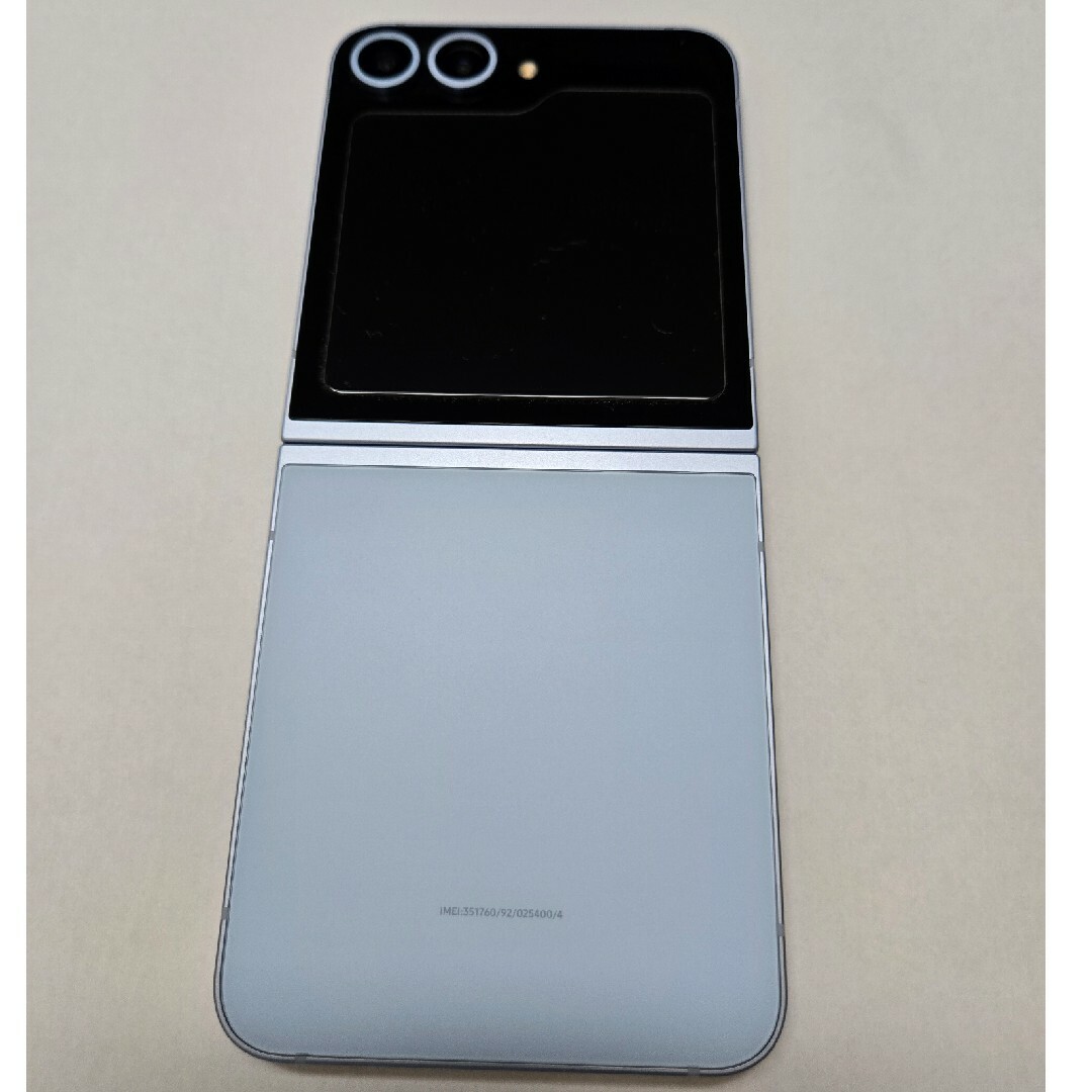 値下げ中】Galaxy Z Flip6 ブルー 256GB 日本版 値下げ中】Galaxy Z Flip6 ブルー 256GB 日本版