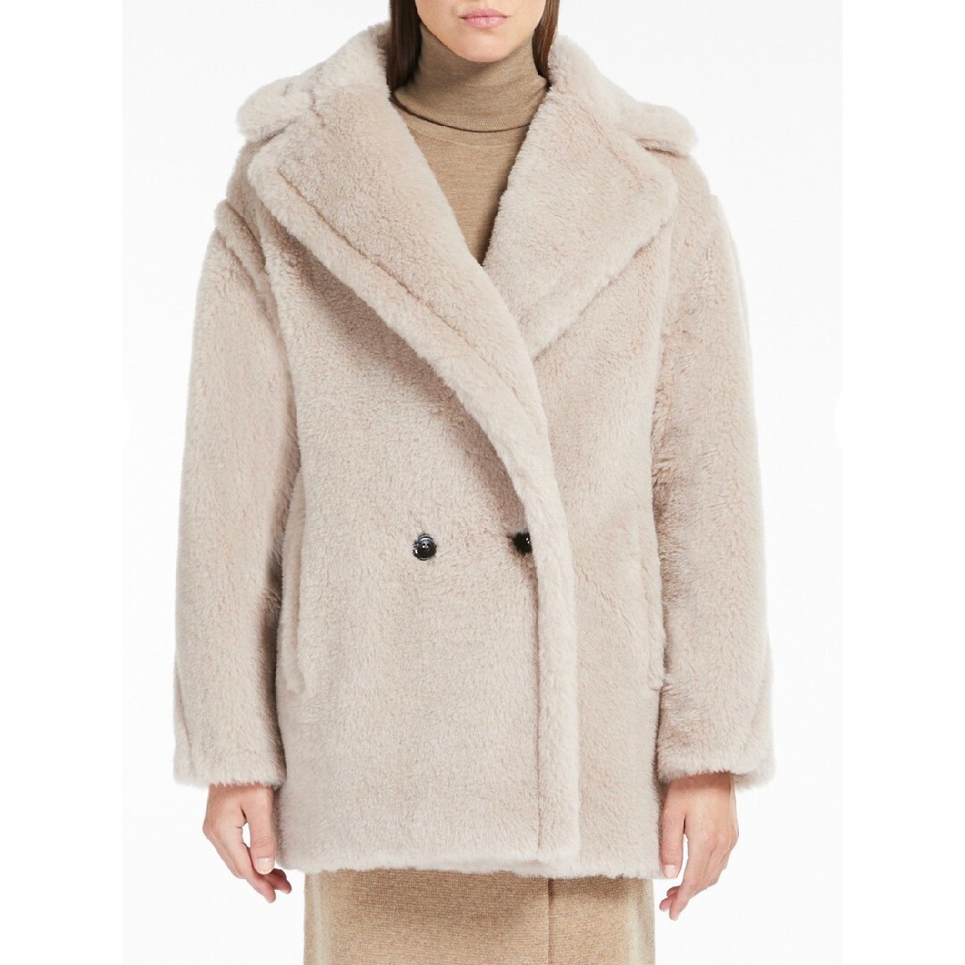 Max Mara - Max Mara olga テディベア ショートコート 新品タグ Max Mara - Max Mara olga テディベア ショートコート 新品タグ