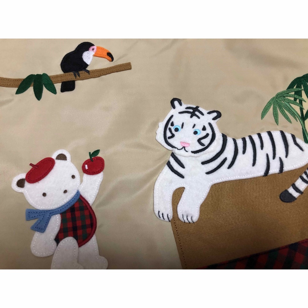 familiar - ファミリア コラボ ニフレル 動物園 トートバッグの familiar - ファミリア コラボ ニフレル 動物園 トートバッグの