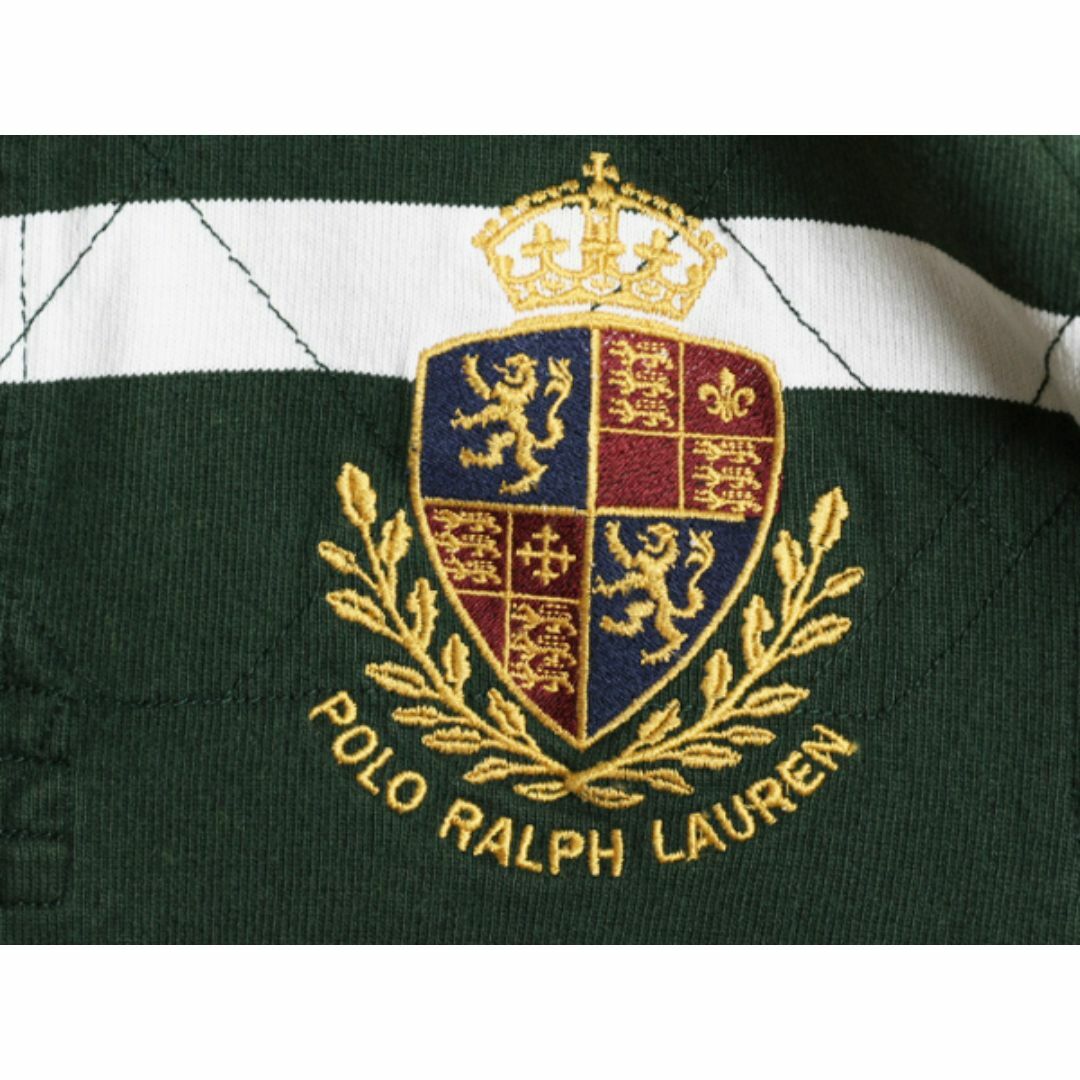Ralph Lauren - 90s ポロ ラルフローレン ボーダー 長袖 ラガー Ralph Lauren - 90s ポロ ラルフローレン ボーダー 長袖 ラガー