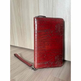 BERLUTI - 特注45万 ベルルッティ ティオネ 長財布 ロッソ BERLUTI - 特注45万 ベルルッティ ティオネ 長財布 ロッソ