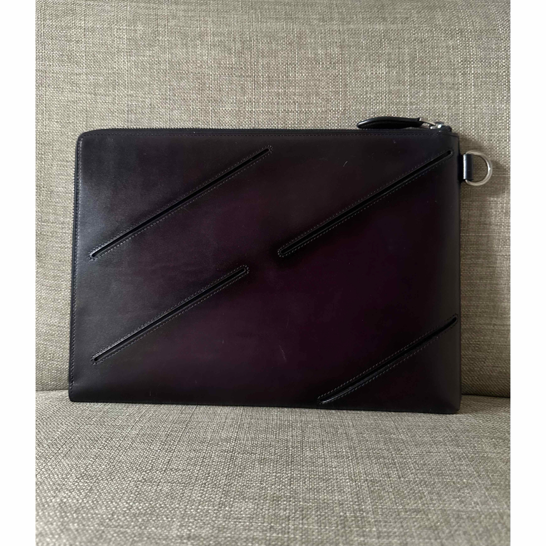 BERLUTI - 特注27万 ベルルッティ ニノGM レザー クラッチバッグ BERLUTI - 特注27万 ベルルッティ ニノGM レザー クラッチバッグ