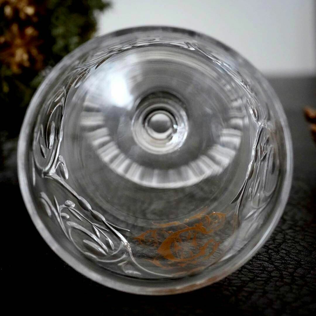 Baccarat - 極希少☆オールドバカラBACCARAT金彩モノグラム Baccarat - 極希少☆オールドバカラBACCARAT金彩モノグラム