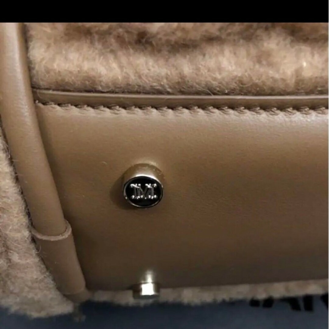 Max Mara tmarin xs テディベアトートバッグ 新品タグ付き Max Mara tmarin xs テディベアトートバッグ 新品タグ付き