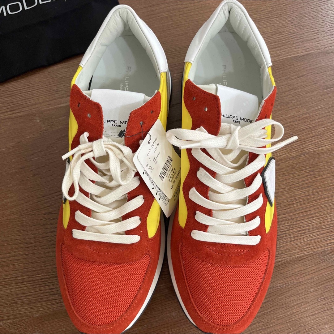 PHILIPPE MODEL フィリップモデル 42 赤黄 スニーカー スニーカー PHILIPPE MODEL フィリップモデル 42 赤黄 スニーカー スニーカー