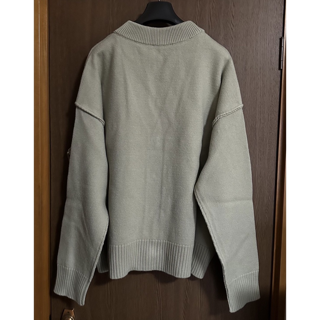 ami - XL新品 AMI Paris ビッグ グラフィック ウール ニット ami - XL新品 AMI Paris ビッグ グラフィック ウール ニット