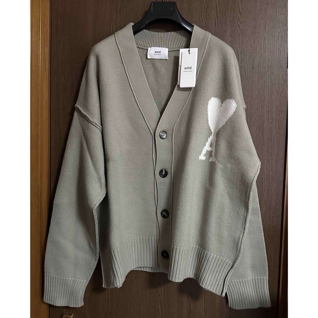ami - XL新品 AMI Paris ビッグ グラフィック ウール ニット ami - XL新品 AMI Paris ビッグ グラフィック ウール ニット