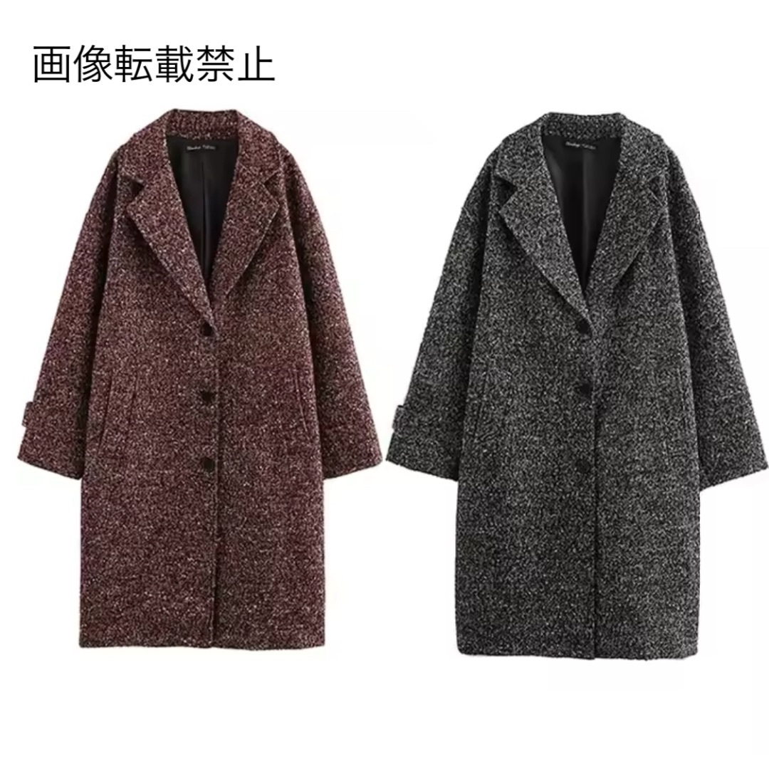 10月新作15462◆2color ロングコート