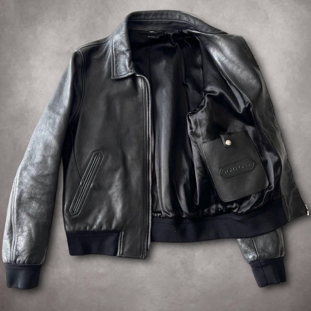 TOM FORD - 定価126万 トムフォード 2way フライト ライダース TOM FORD - 定価126万 トムフォード 2way フライト ライダース