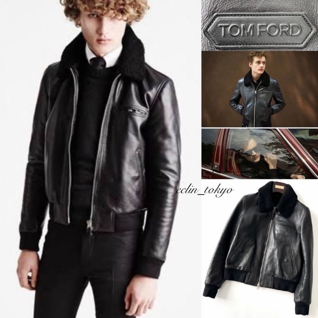 TOM FORD - 定価126万 トムフォード 2way フライト ライダース TOM FORD - 定価126万 トムフォード 2way フライト ライダース