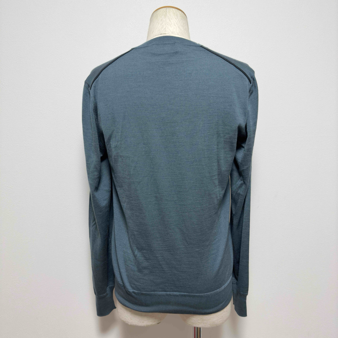 BERLUTI - 定価26.6万円 ベルルッティ シルク混カシミヤVネック BERLUTI - 定価26.6万円 ベルルッティ シルク混カシミヤVネック