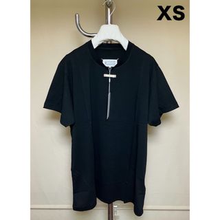 メゾンマルジェラ(Maison Margiela（旧Maison Martin Margiela）)の新品 XS 22ss マルジェラ クラシック ラベルTシャツ 黒 6898(Tシャツ/カットソー(半袖/袖なし))