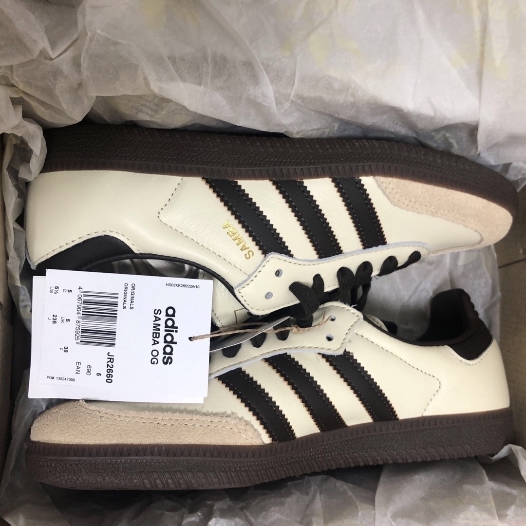 adidas Originals - 新品⭐️adidas SAMBA OG 23.5 クリーム adidas Originals - 新品⭐️adidas SAMBA OG 23.5 クリーム