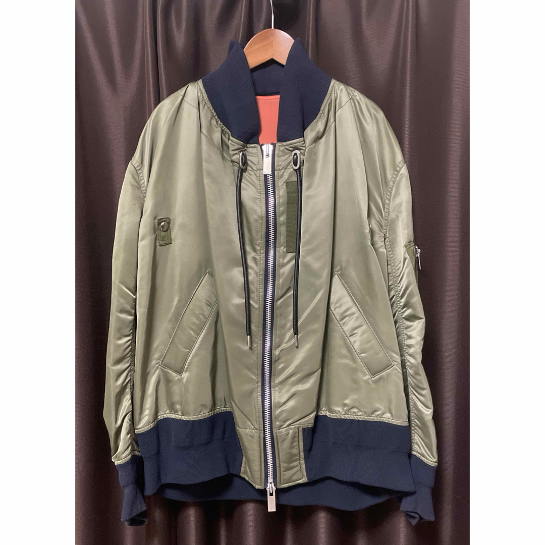 sacai - sacai MA-1 サイズ2の通販 by ちょこり♡'s shop sacai - sacai MA-1 サイズ2の通販 by ちょこり♡'s shop