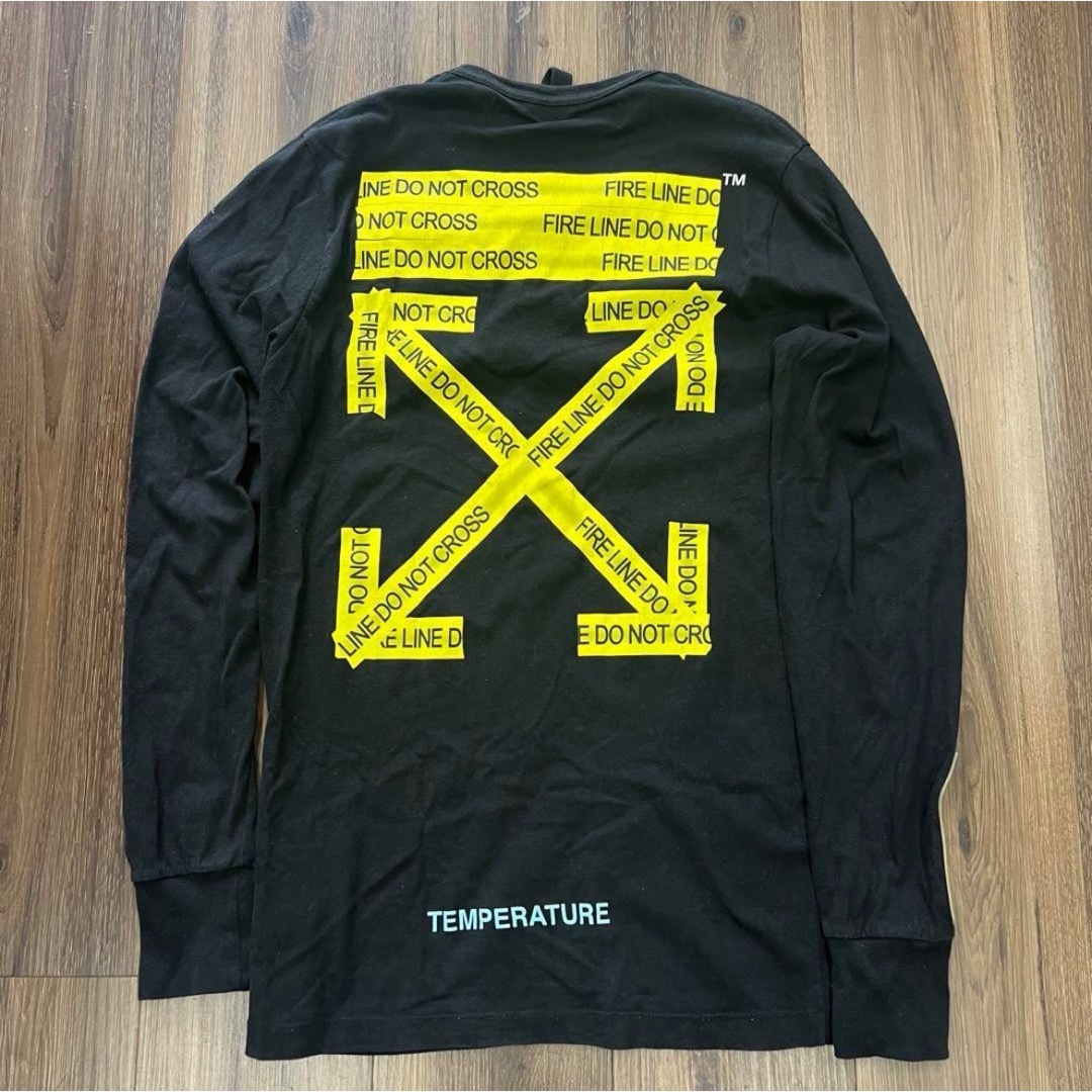 off-white オフホワイト ロンT TEMPERATURE - トップス off-white オフホワイト ロンT TEMPERATURE - トップス