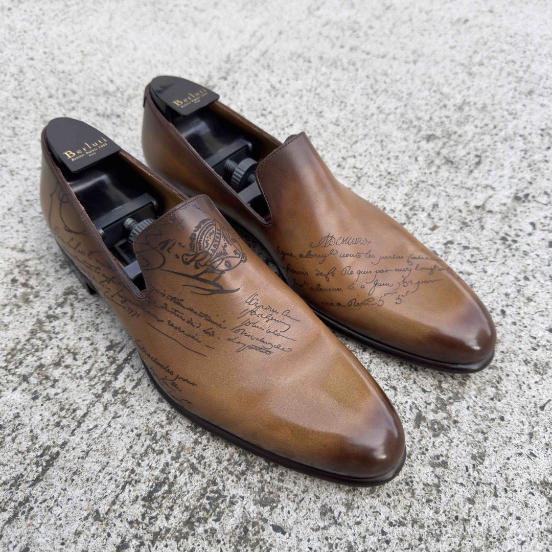BERLUTI - 極美品 定価34.7万円 ベルルッティ カーシヴガレ BERLUTI - 極美品 定価34.7万円 ベルルッティ カーシヴガレ