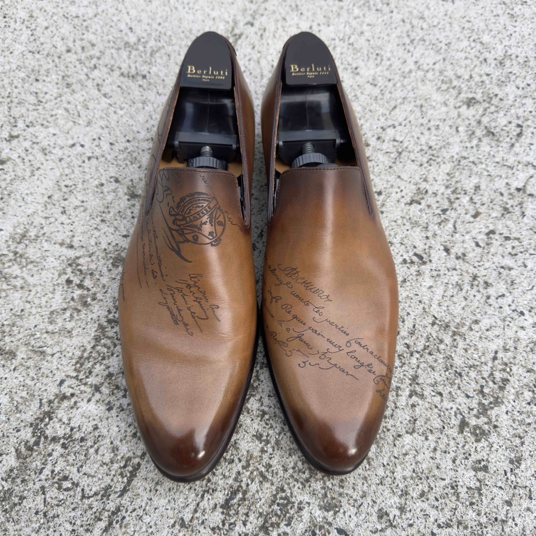BERLUTI - 極美品 定価34.7万円 ベルルッティ カーシヴガレ BERLUTI - 極美品 定価34.7万円 ベルルッティ カーシヴガレ