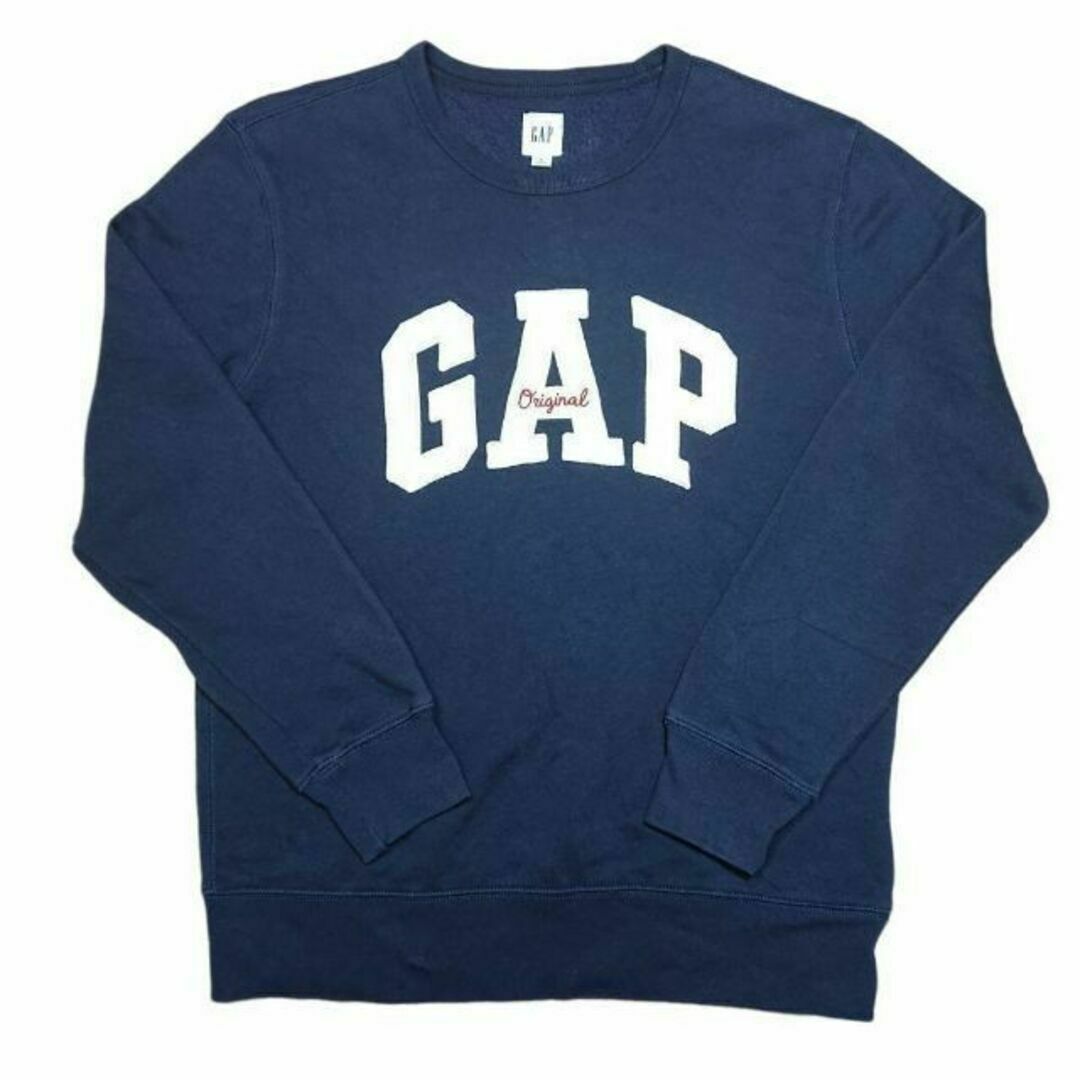 GAP - GAP ビッグロゴ 刺繍 スウェットトレーナー 古着 ギャップ GAP - GAP ビッグロゴ 刺繍 スウェットトレーナー 古着 ギャップ