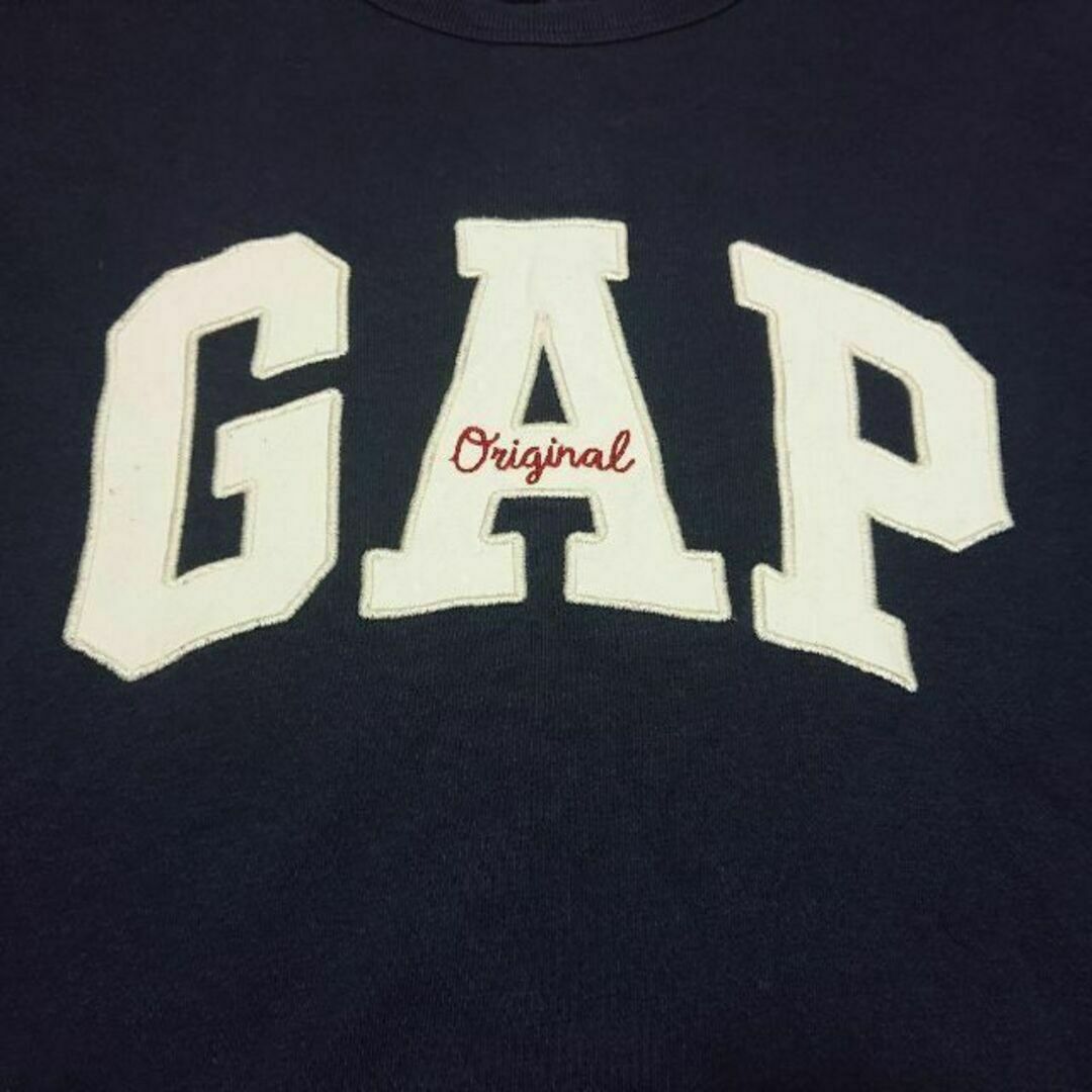 GAP - GAP ビッグロゴ 刺繍 スウェットトレーナー 古着 ギャップ GAP - GAP ビッグロゴ 刺繍 スウェットトレーナー 古着 ギャップ