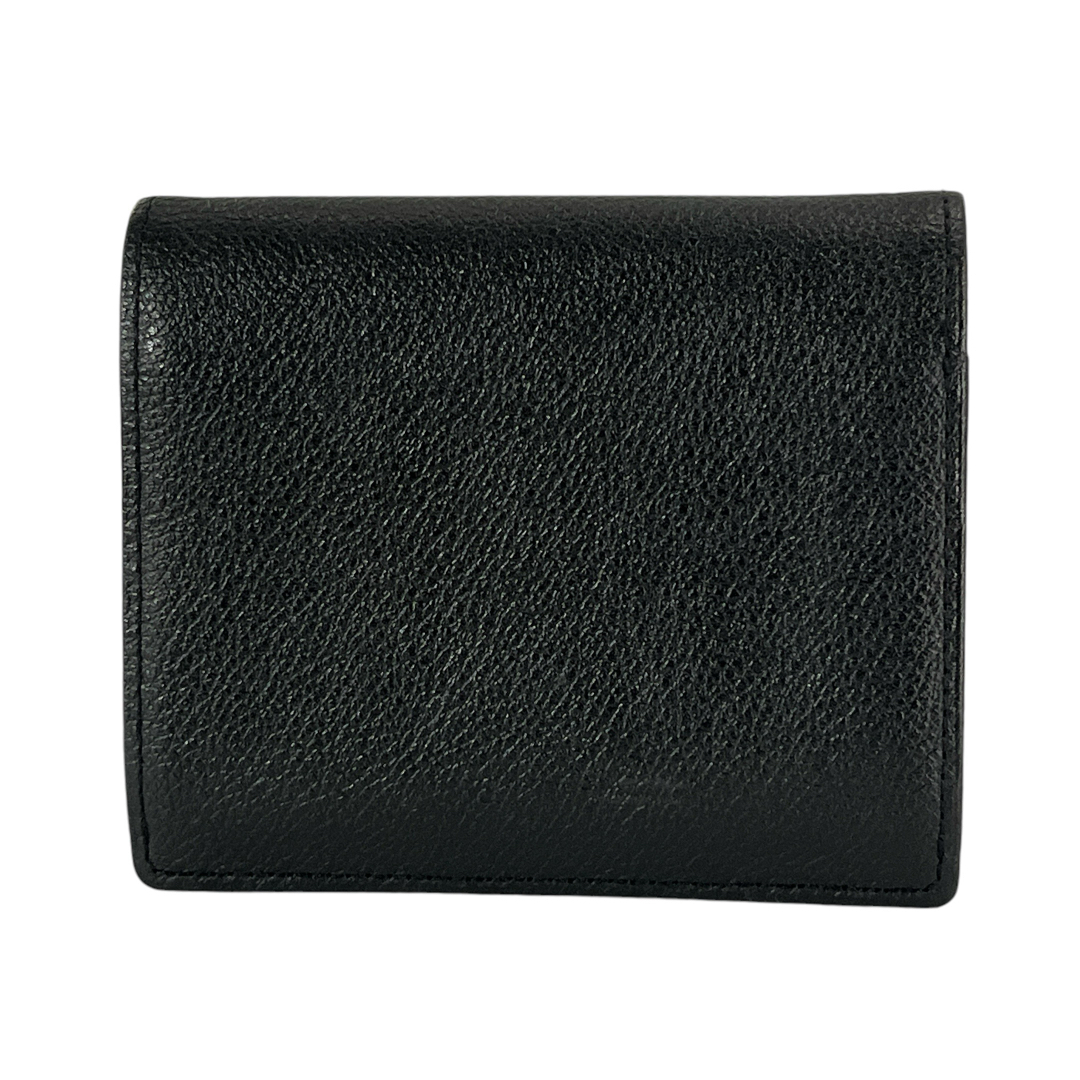 Yves Saint Laurent - 美品 イヴサンローラン 二つ折り財布 三角 Yves Saint Laurent - 美品 イヴサンローラン 二つ折り財布 三角