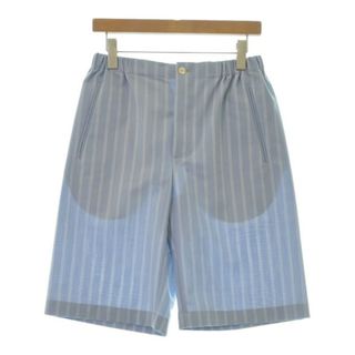 GUCCI - GUCCI グッチ ショートパンツ 44(S位) 水色x白 GUCCI - GUCCI グッチ ショートパンツ 44(S位) 水色x白