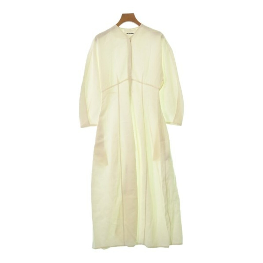 JIL SANDER - JIL SANDER ジルサンダー ワンピース 32(XXS位) 白 JIL SANDER - JIL SANDER ジルサンダー ワンピース 32(XXS位) 白