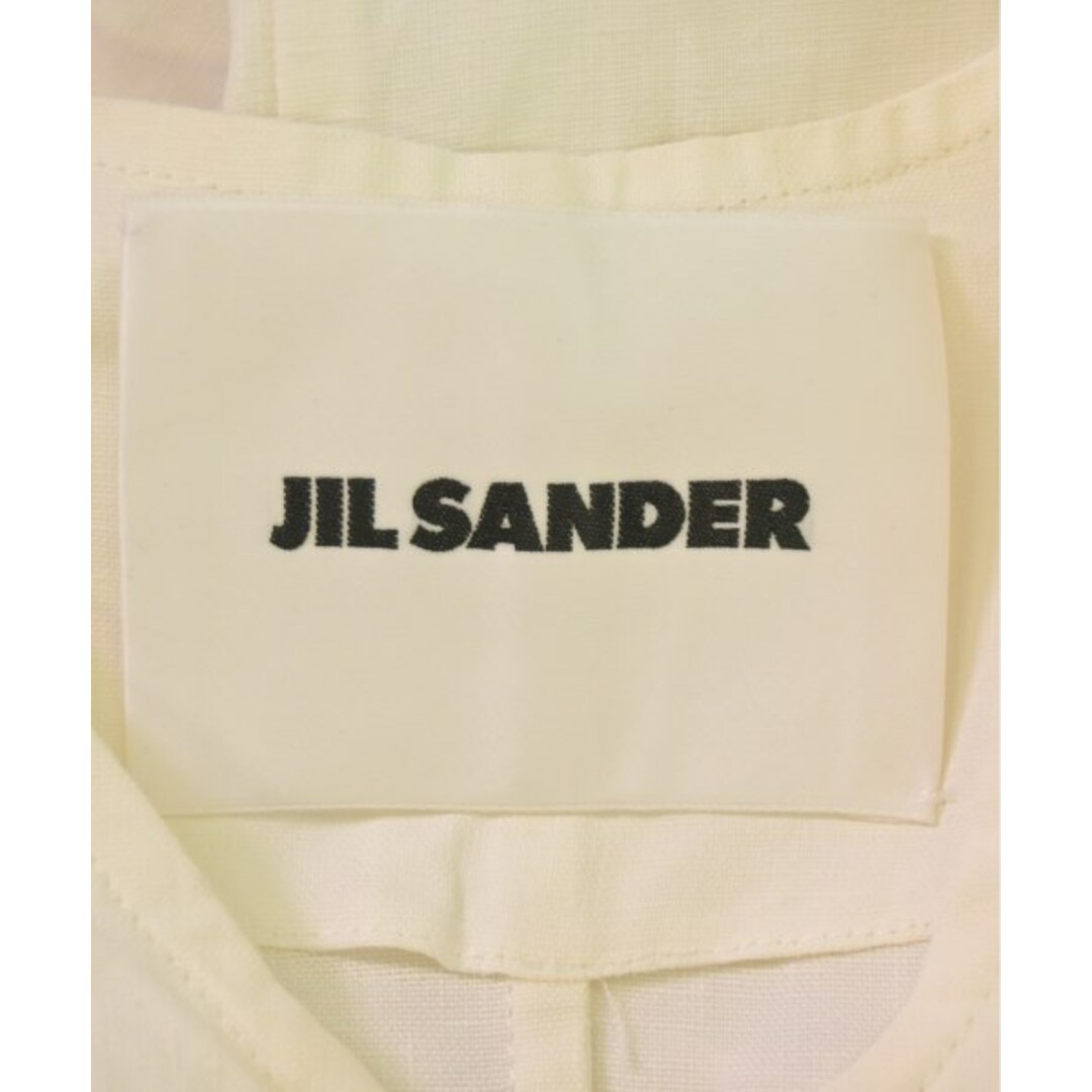 JIL SANDER - JIL SANDER ジルサンダー ワンピース 32(XXS位) 白 JIL SANDER - JIL SANDER ジルサンダー ワンピース 32(XXS位) 白