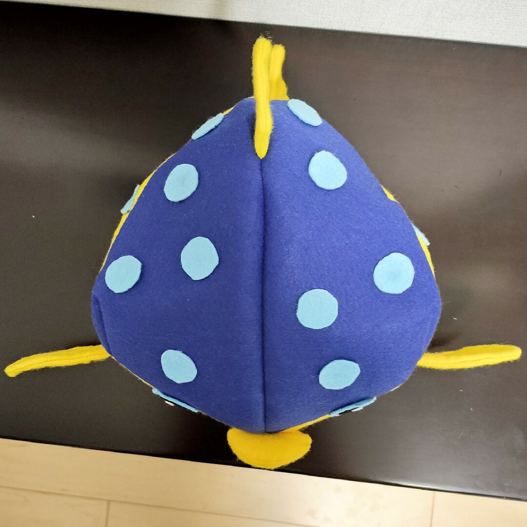 即日発送】ハコフグの帽子☆大人サイズ☆ハンドメイド さかな