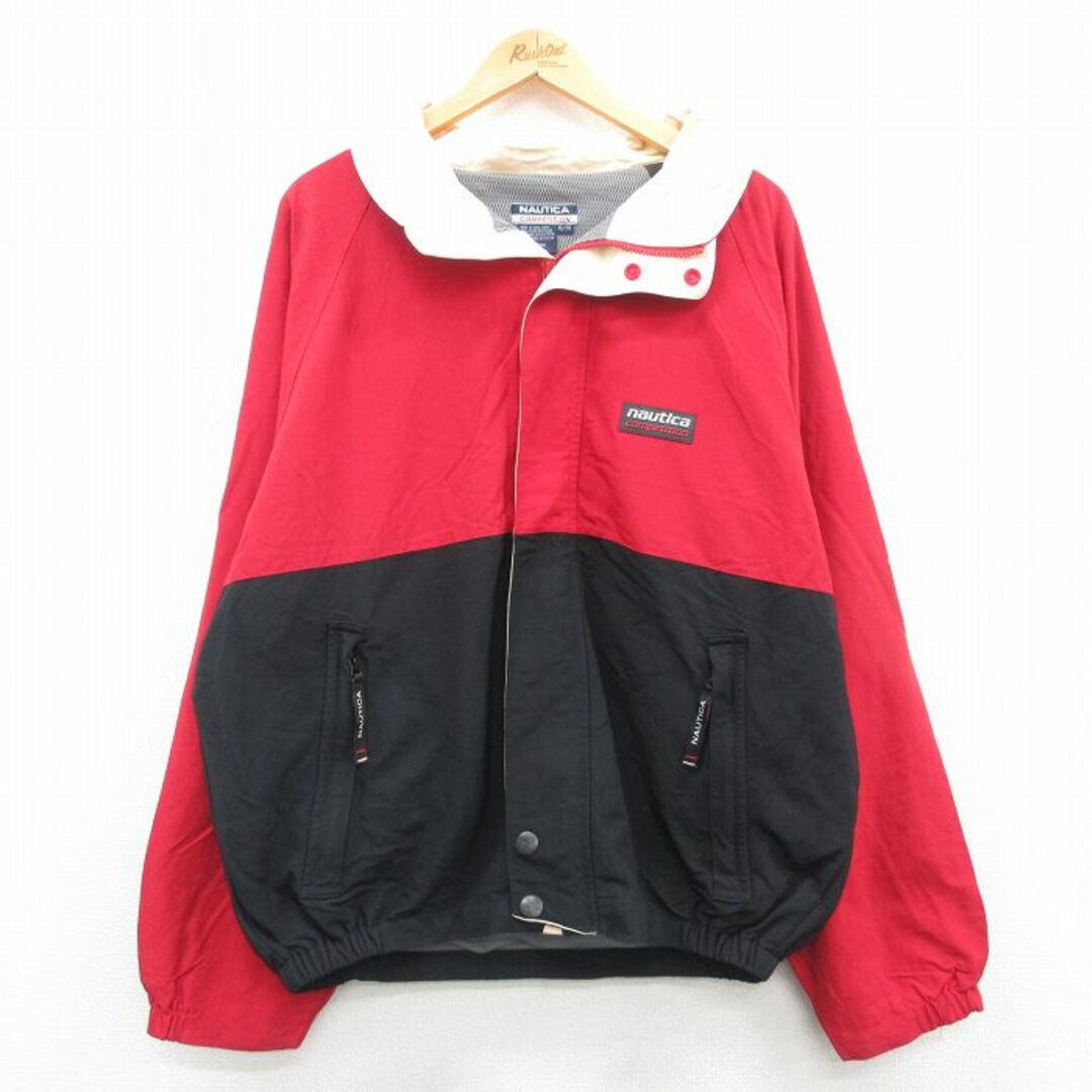 NAUTICA - XL☆古着 ノーティカ NAUTICA 長袖 ブランド ナイロン NAUTICA - XL☆古着 ノーティカ NAUTICA 長袖 ブランド ナイロン