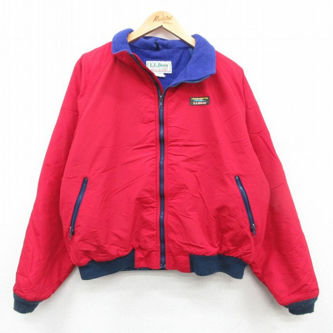 L.L.Bean - L☆古着 エルエルビーン LLBEAN 長袖 ナイロン L.L.Bean - L☆古着 エルエルビーン LLBEAN 長袖 ナイロン