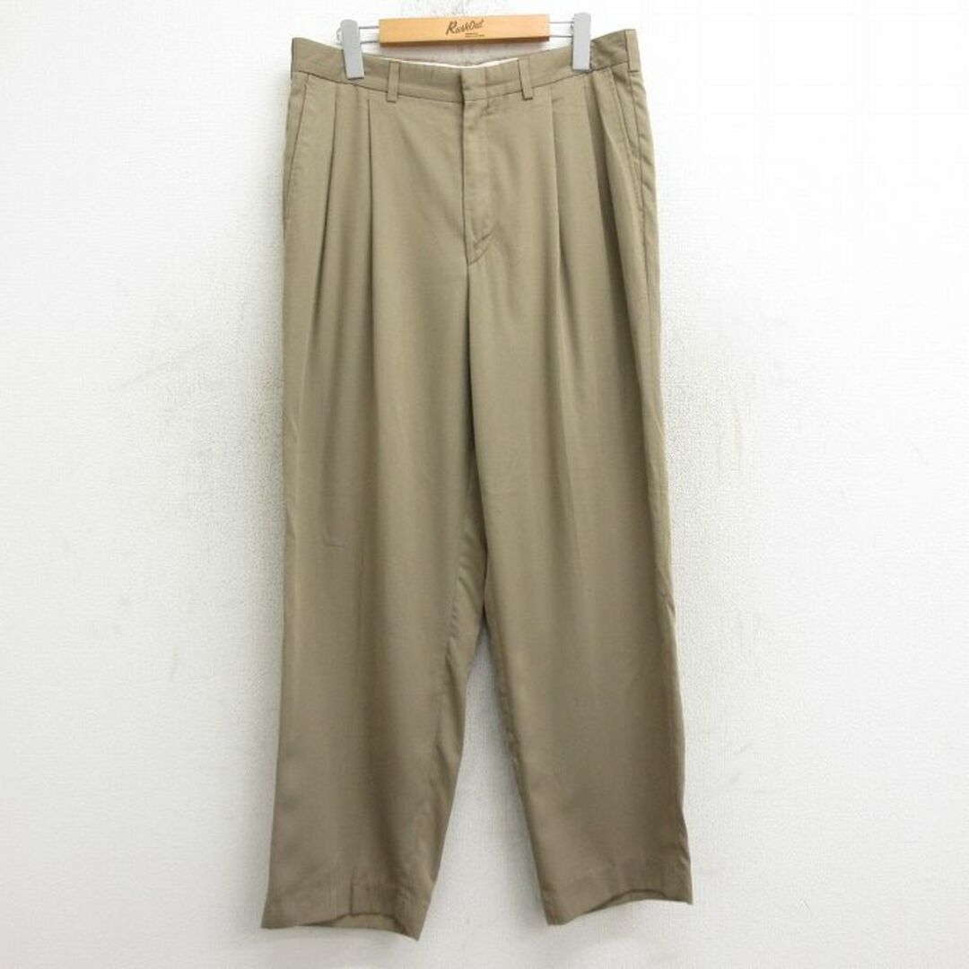 W33☆古着 FARAH スラックス パンツ メンズ 80年代 80s タロン W33☆古着 FARAH スラックス パンツ メンズ 80年代 80s タロン