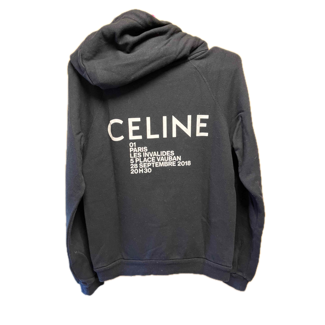 CELINE - 正規 CELINE セリーヌ バックロゴ パーカーの通販 by CELINE - 正規 CELINE セリーヌ バックロゴ パーカーの通販 by