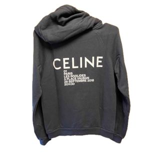 CELINE - 正規 CELINE セリーヌ バックロゴ パーカーの通販 by CELINE - 正規 CELINE セリーヌ バックロゴ パーカーの通販 by