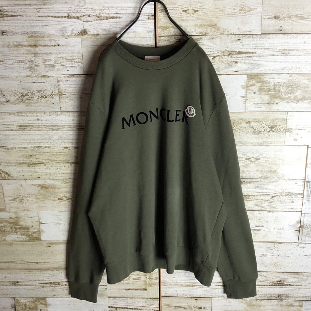 MONCLER - MONCLER モンクレール スウェット トレーナー 刺繍 MONCLER - MONCLER モンクレール スウェット トレーナー 刺繍