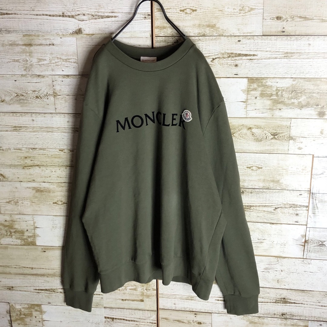 MONCLER - MONCLER モンクレール スウェット トレーナー 刺繍 MONCLER - MONCLER モンクレール スウェット トレーナー 刺繍