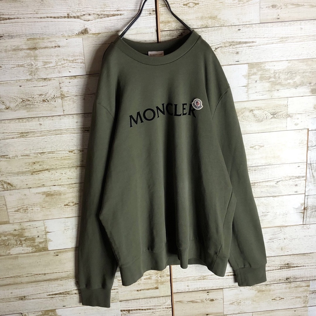 MONCLER - MONCLER モンクレール スウェット トレーナー 刺繍 MONCLER - MONCLER モンクレール スウェット トレーナー 刺繍