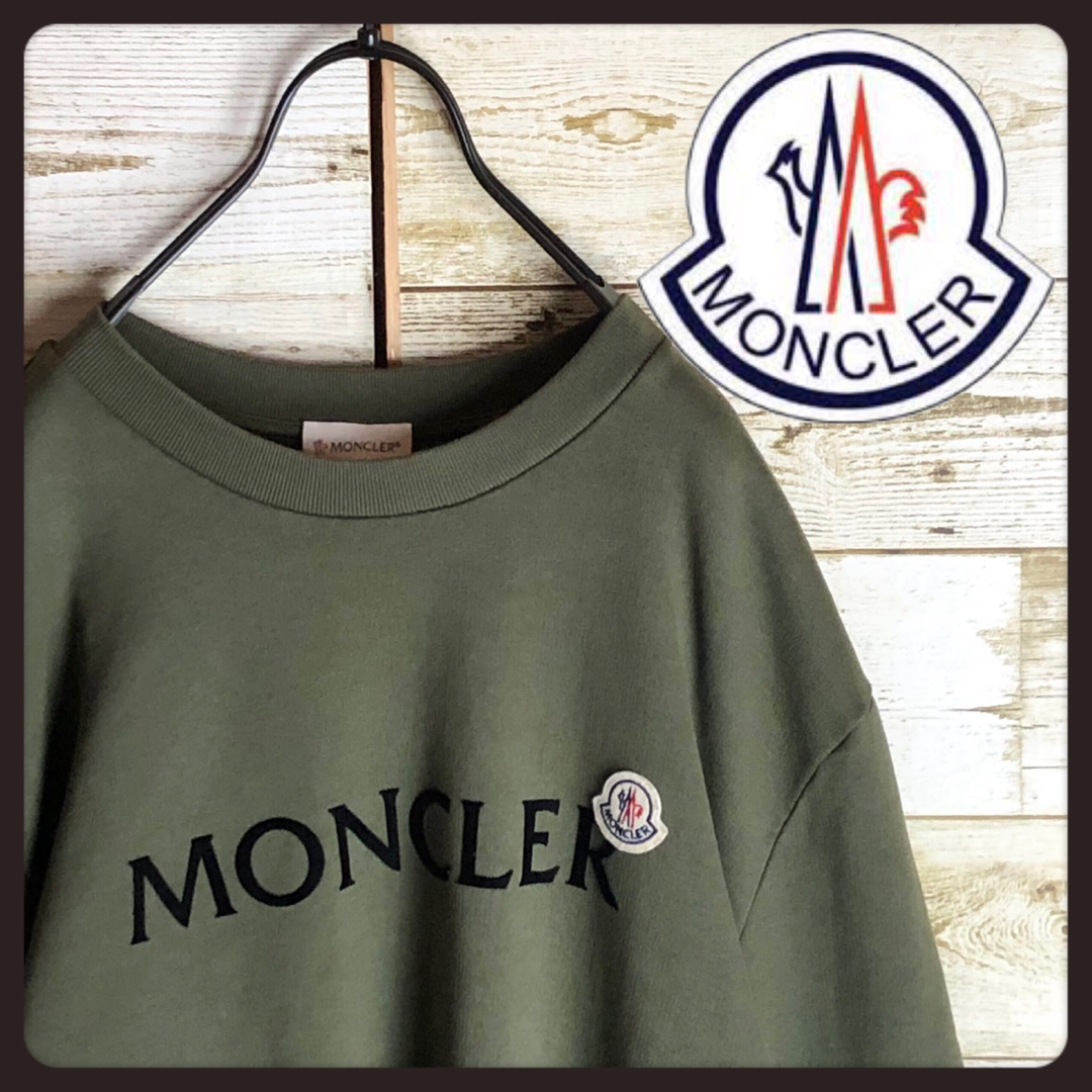 MONCLER - MONCLER モンクレール スウェット トレーナー 刺繍 MONCLER - MONCLER モンクレール スウェット トレーナー 刺繍