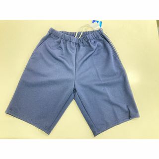 体操服　ハーフパンツ　紺　両脇ポケット・両脇ライン入り　3Ｌサイズ(その他)