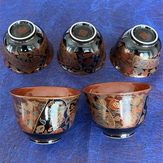 有田焼　湯呑み茶碗　５客(食器)
